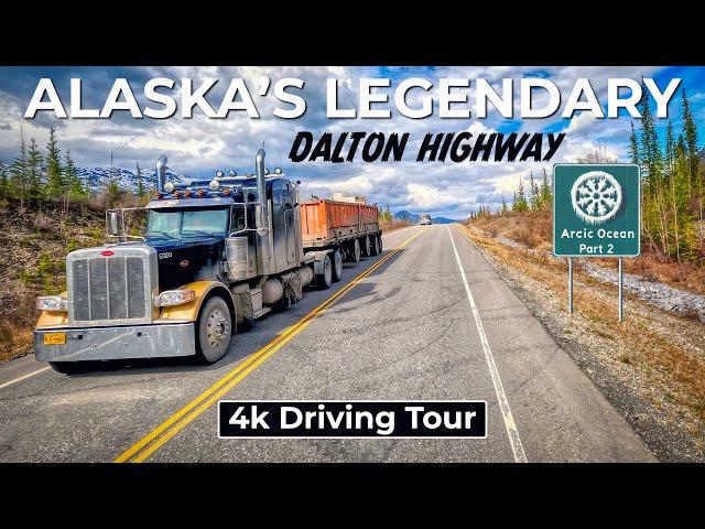 EPIC JOURNEY: Driving Over Alaska's Brooks Range Through the TREACHEROUS Atigun Pass - Part 2