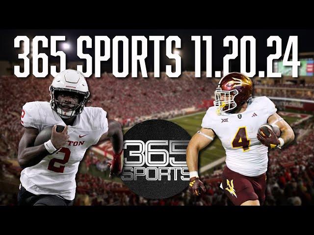 365 Sports! CFP Seedings, Who Misses the BCS, Big 12 Football, Coaching Changes | 11.20.24