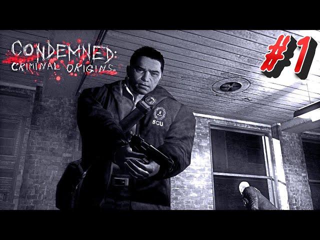 Condemned: Criminal Origins #  1  Прохождение на ДЖОСЙТИКЕ