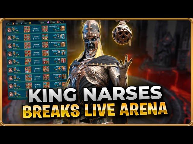 KING Narses & QUEEN Ankora ROCK Live arena Raid: Shadow Legends