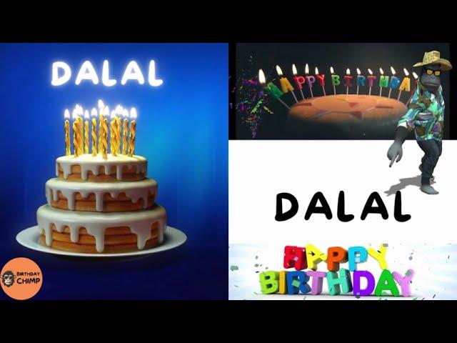 DALAL Happy Birthday Song and Dance - It's Your Birthday - Happy Birthday to You DALAL