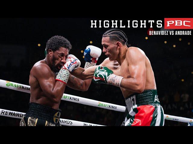 Benavidez vs Andrade HIGHLIGHTS: November 25, 2023 | PBC on Showtime PPV