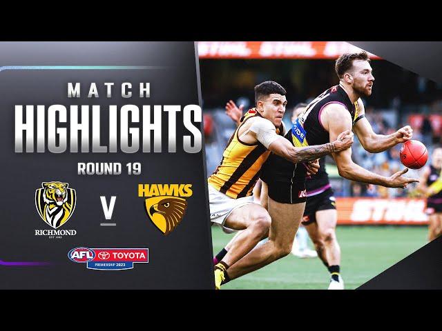 Richmond v Hawthorn Highlights | Round 19, 2023 | AFL