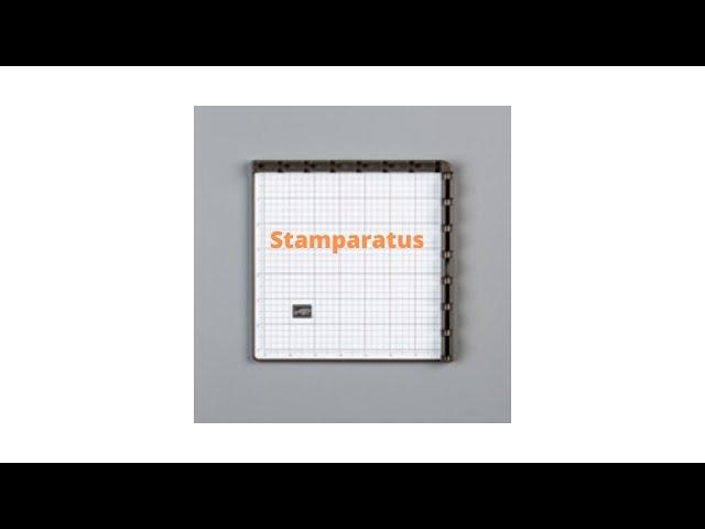 Stamparatus Tips -  from MsPuff Creative Corner