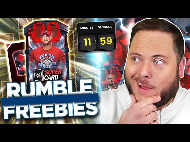 How I Got 15 FREE Royal Rumble 25 Cards in 12 Minutes! | WWE SuperCard