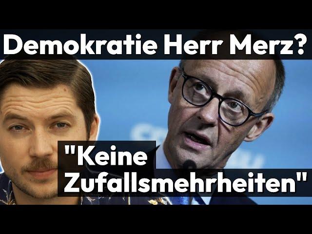 Ist das Demokratie Herr Merz? | Brandmauerwahn und dreiste Lügen