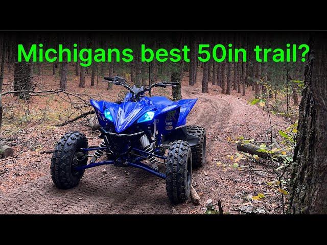 Sport quad rips up fresh trails at Cedar Creek motorsports park | YFZ450r | Yamaha | 50in trails