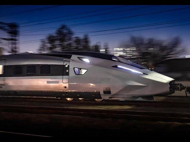 北京震撼首发！中国最新高铁复兴号CR450极速试运行全程曝光 Full Coverage of China’s Latest High-Speed Train CR450