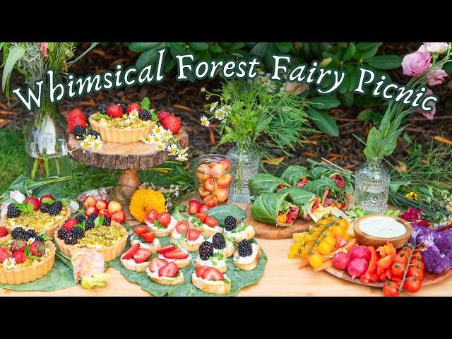 Forest Fairy Picnic  Whimsical Recipes & Picnic Styling