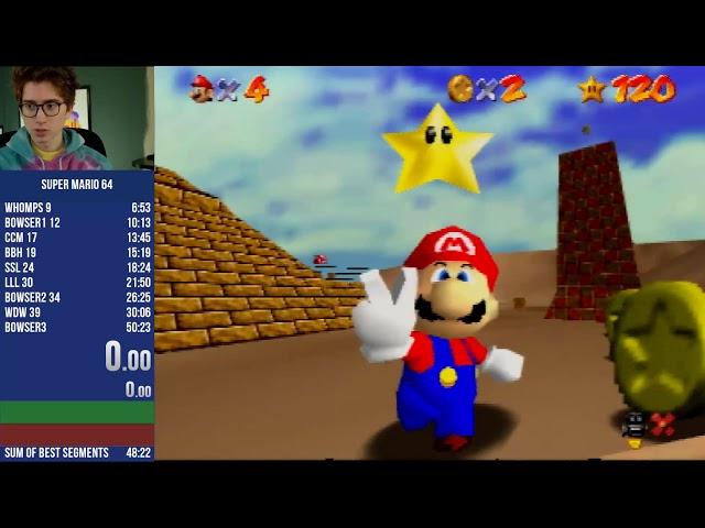 Clint Stevens - Mario 64 speedruns [May 21, 2020]