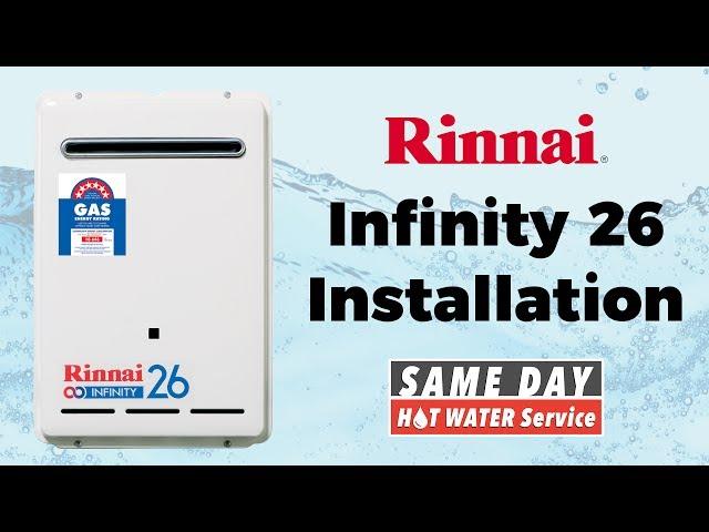 Rinnai Infinity 26 Installation | Same Day Hot Water Service