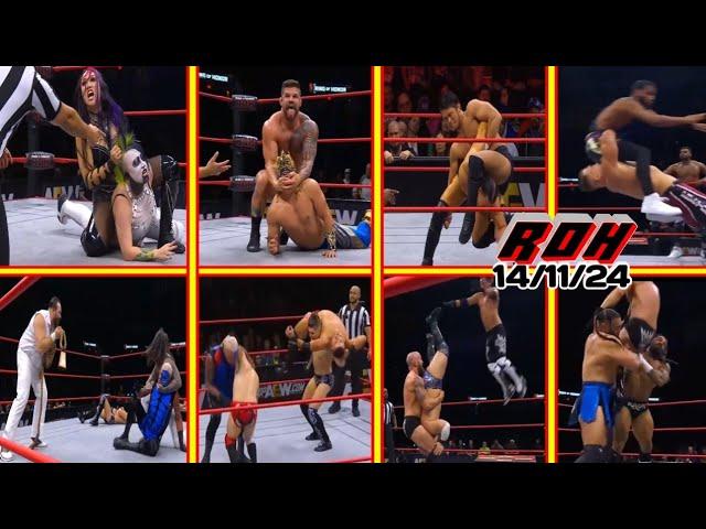 RING OF HONOUR WRESTLING |14/11/24 | 14 NOV 24 FULL SHOW HIGHLIGHTS HD|#ROHWRESTLINGHIGHLIGHT|#ROH