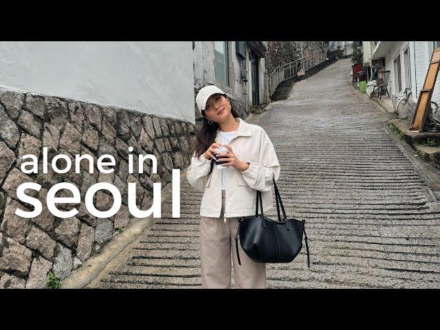 alone in seoul  first time solo traveling, shopping in seongsu-dong, influencer event in korea