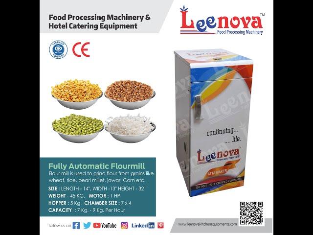 FULLY AUTOMATIC DOMESTIC FLOUR MILL-LEENOVA