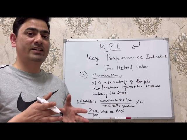 What are Basic  KPI’s In Retail Sales !! Useful Video for Store-managers and Sales Supervisors!!