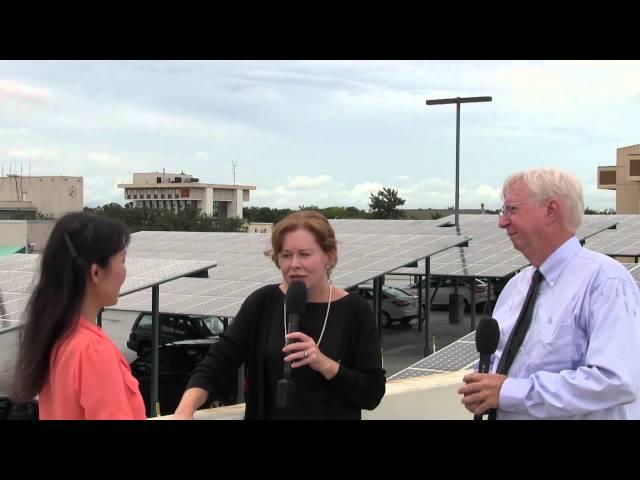Ed Regan & Mayor Pegeen Hanrahan On FIT (Feed-In-Tariff) in Gainesville, FL