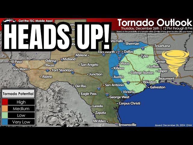 Stay Alert: Dangerous Storms Possible Today From Noon To 9 Pm!