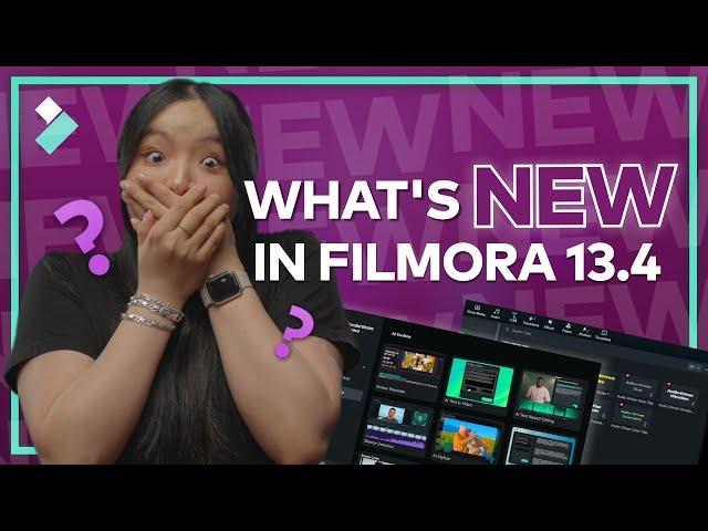 What's New in Filmora 13.4: Improved Audio Tools and Subtitle Features