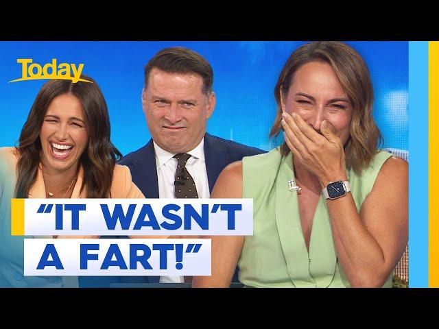 On-air gaffe makes Today host storm off set | Today Show Australia