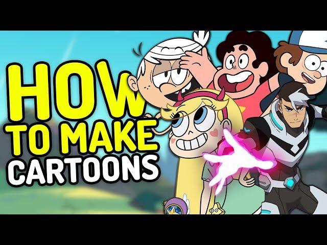 How Modern Cartoons Are Made! (Cartoon Network, Nickelodeon, Disney Channel & More!)