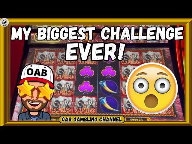 MY BIGGEST SLOT CHALLENGE! 12 MAX Stake FOBT Bonuses!