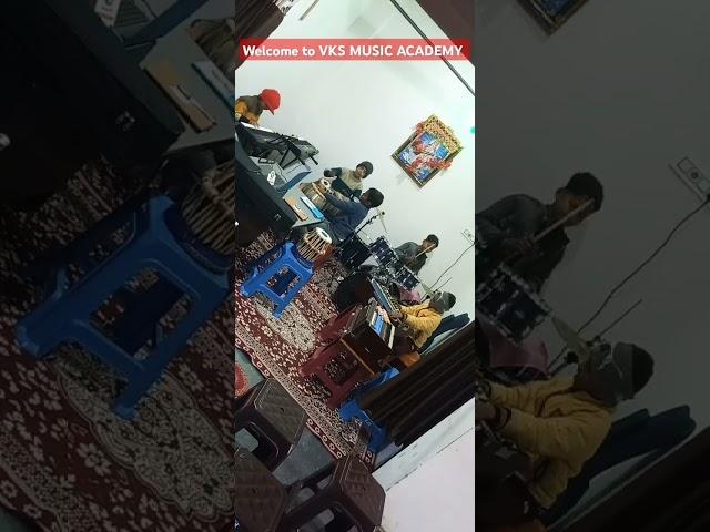 Lahra with melodic Instrumental song presented by VKS MUSIC ACADEMY STUDENTS #drums #guitar #song #