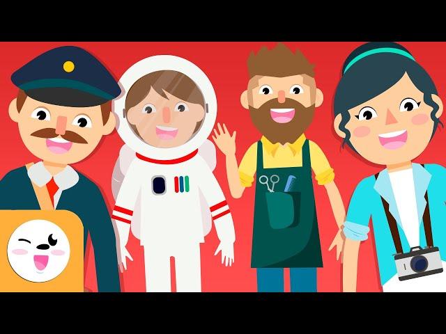 Jobs and Occupations - Vocabulary for Kids - Compilation