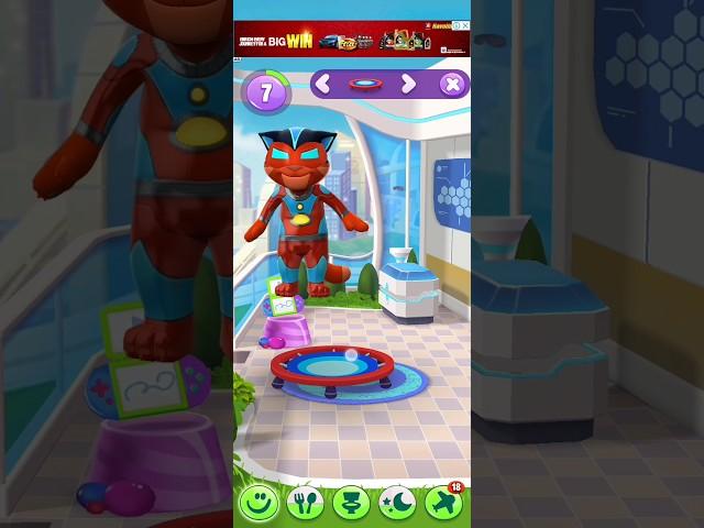 Tom Jump Up High|#mytalkingtom #games #videos #shorts #youtubeshorts #viral #trending