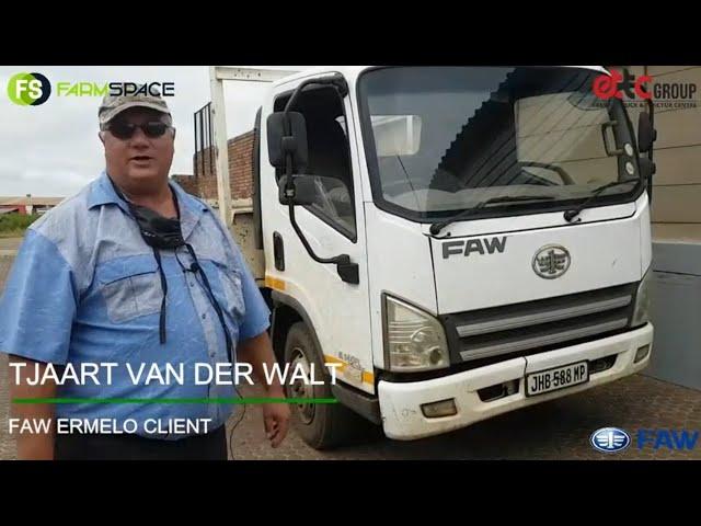 Tjaart takes us through his FAW truck and why customer service keeps him coming back to ETTC