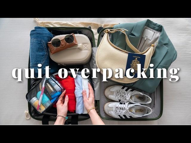 I learned to pack like a PRO with this EASY method (pack with me for 2 weeks in a carry on only) ️