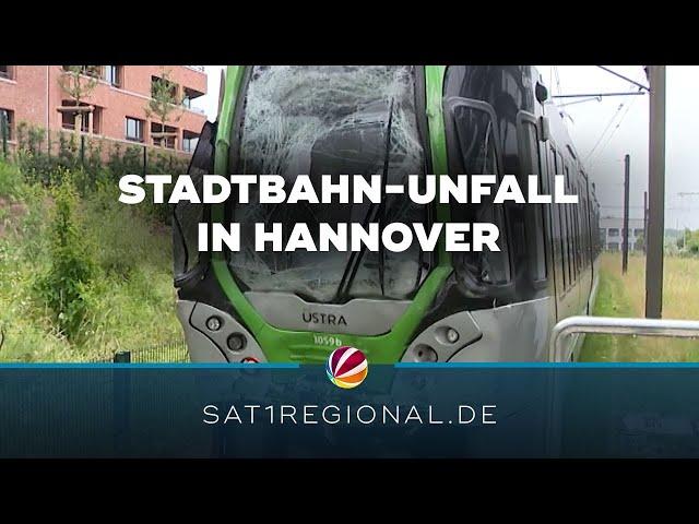 Dutzende Verletzte nach Stadtbahn-Unfall in Hannover