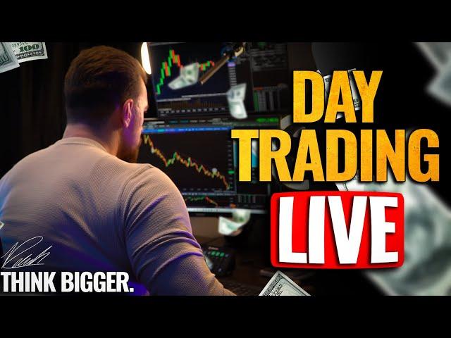 LIVE Day Trading Nasdaq Futures! GO BIG OR DON'T SHOW UP. PHARAOH FRIDAY!