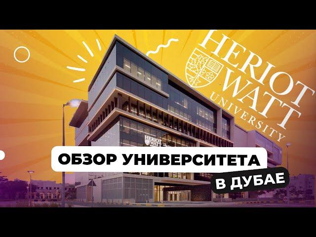 Британский вуз в Дубае: полный обзор Heriot-Watt University | Учеба в ОАЭ