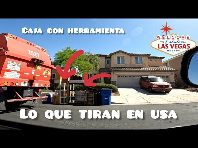 Lo que tiran en USA Las Vegas #364 encontre muchas chacharas en las calles.