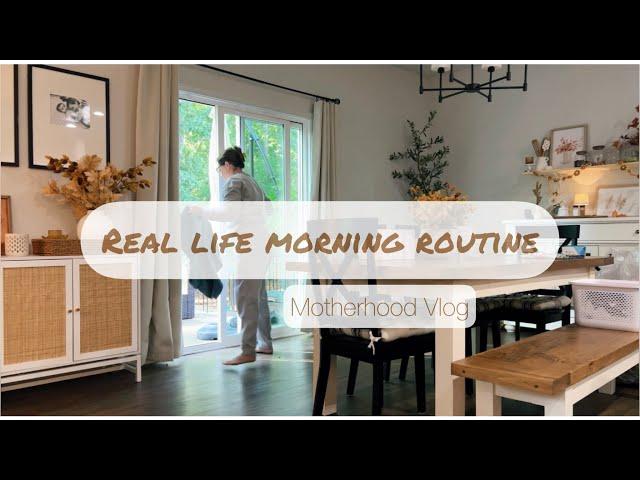 A REAL life morning vlog l Mom of 2 l Life by Leanna Michelle