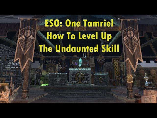 ESO: How To Level Up The Undaunted Skill