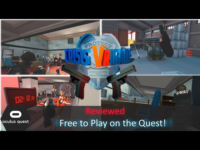 Crisis VRigade - Oculus Quest SideQuest Game I VR Reviews