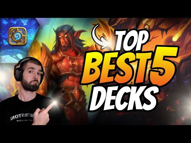 BEST Hearthstone Decks After the New Mini Set!