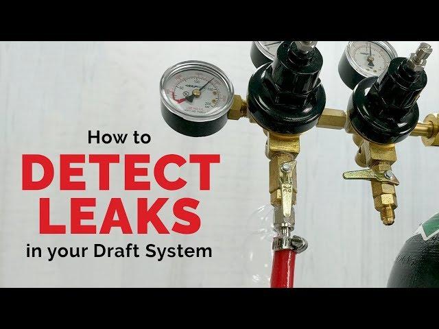 How to Detect Gas Leaks in Your Draft Beverage System