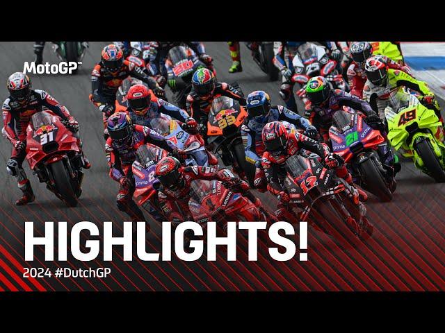 MotoGP™ Race Highlights  | 2024 #DutchGP