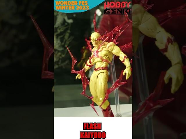  Is this the Best FLASH Figure Ever? ️ Revoltech Stand at Wonder Festival