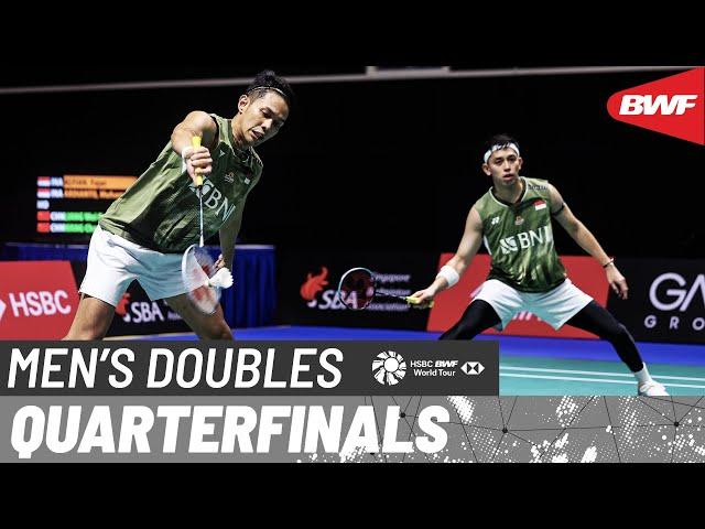 KFF Singapore Badminton Open 2024 | Alfian/Ardianto (INA) [7] vs. Liang/Wang (CHN) | QF