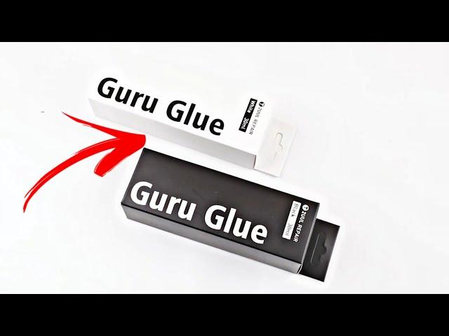 2UUL Guru Glue Soft Buffer Adhesive for Phone Repair30ML  Black White