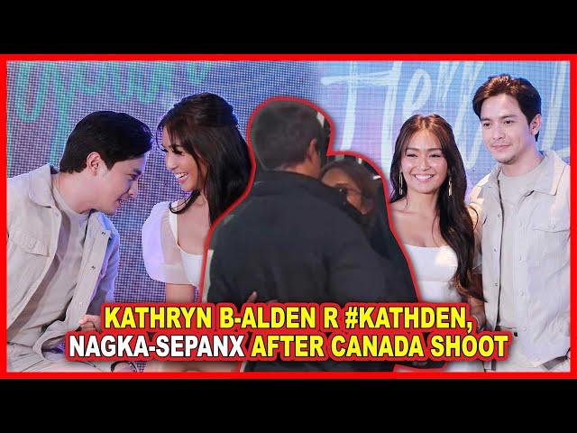 (860) Kathryn B-Alden R #KathDen, nagka-sepanx after ng Canada shoot