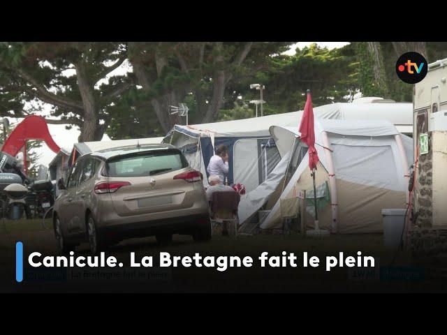 Canicule. La Bretagne fait le plein