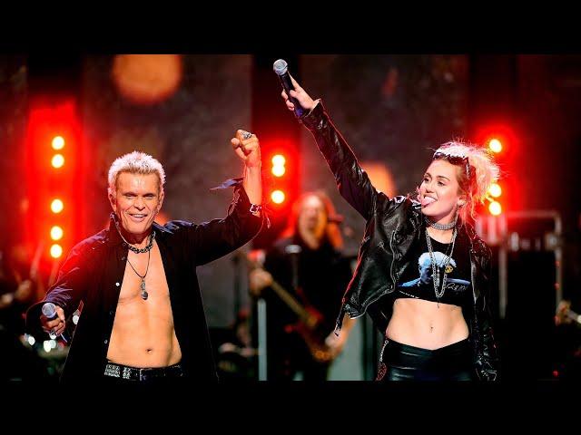 Billy Idol, Miley Cyrus - Rebel Yell (Live)