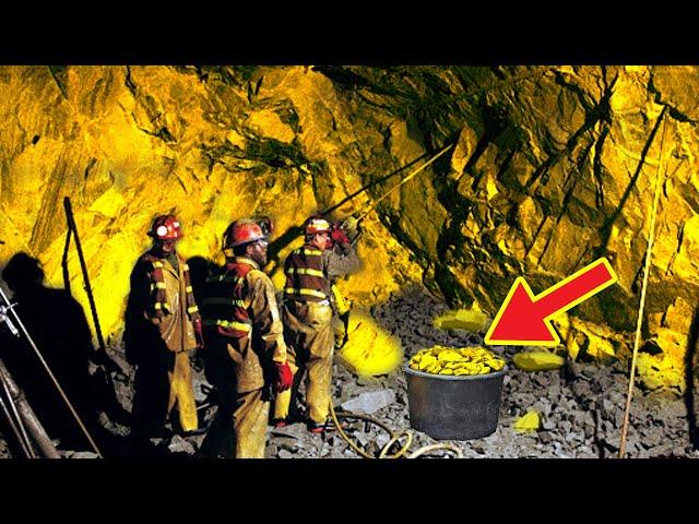 देखिए पहाड़ तोड़कर सोना कैसे निकाला जाता है How Gold is extracted from mines