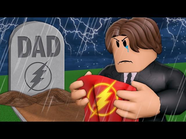 His SUPERHERO Dad Was MURDERED! (A Roblox Movie)