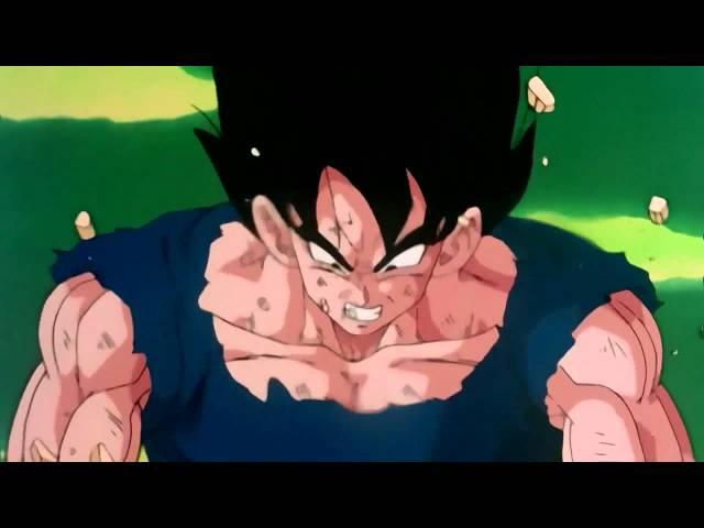 Dragon Ball Z Kai - Goku Turns Super Saiyan For The First Time [720p HD]