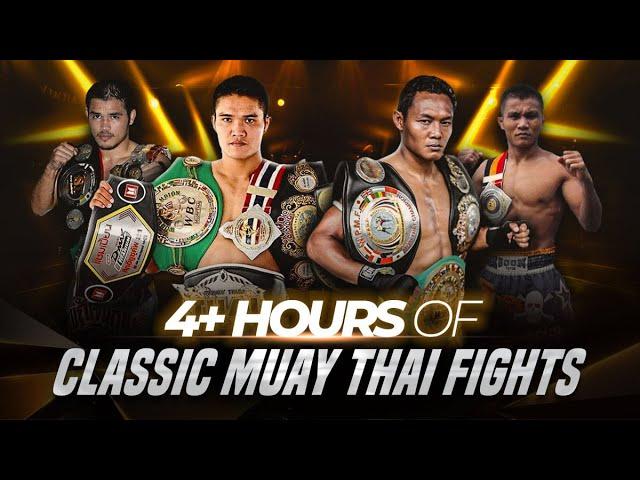 4 Hours Of Classic Muay Thai Fights